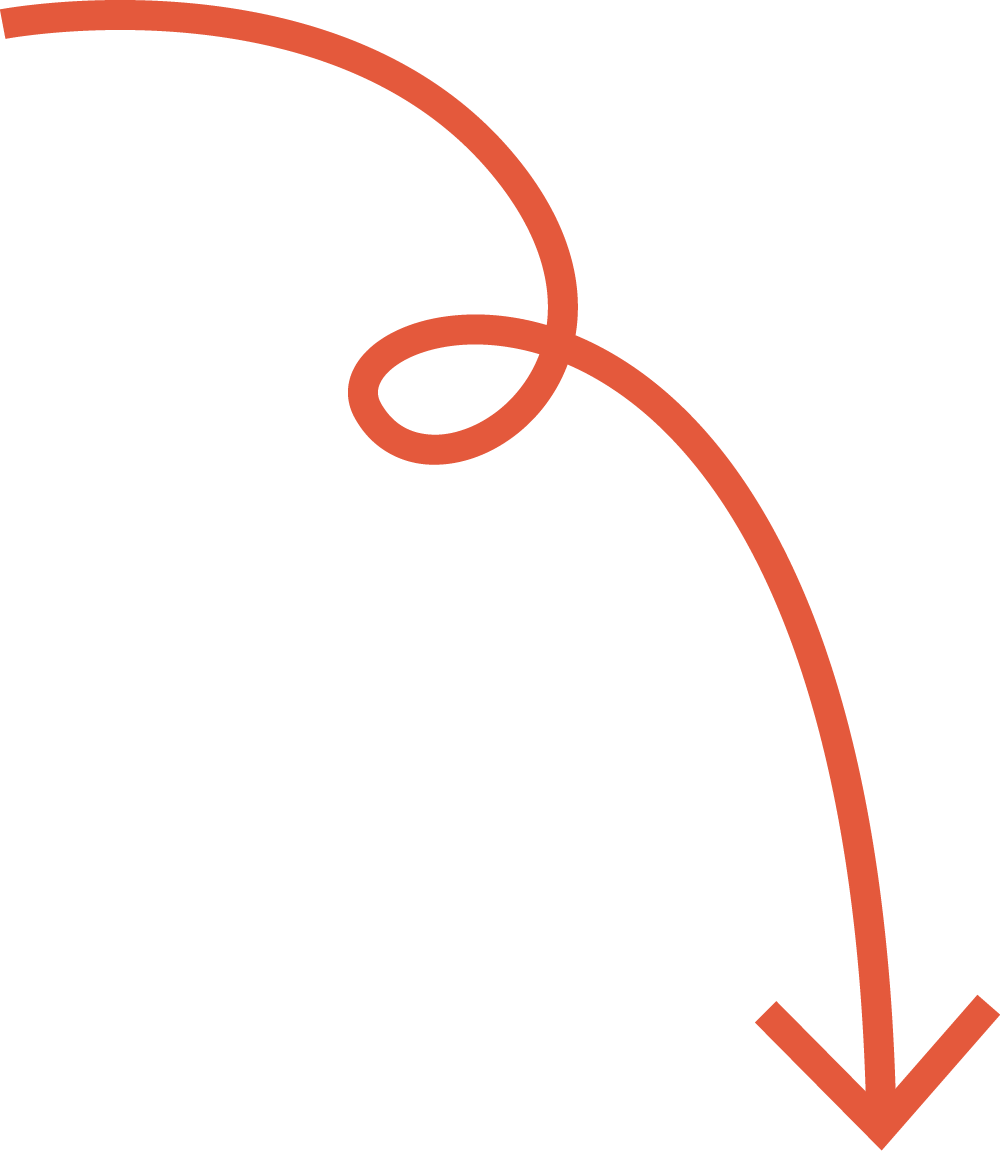 Flèche orange